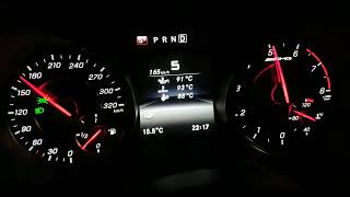 A45 AMG 2018 model acceleration 0kmh250kmh [upl. by Crenshaw]