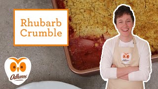 Classic Rhubarb Crumble  Odlums [upl. by Weir307]