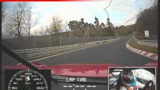 Ferrari 599XX sets new record on the Nurburgring [upl. by Alemac885]