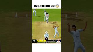 OUT AND NOT OUT 🤯 REAL CRICKET SWIPE shorts [upl. by Nolyar]