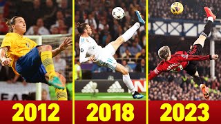 Best Bicycle Kick Goal of Each Year 2000  2024 [upl. by Witty]