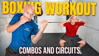 5 Combos and Circuits  Shadow Boxing Workout [upl. by Mil]