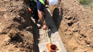 HOW TO Install an Underground Drainage System with FloPlast  Professional Building Supplies [upl. by Cruce]