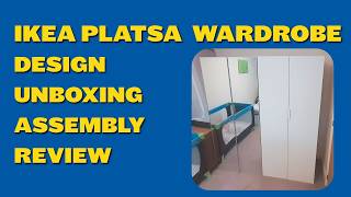 IKEA PLATSA Wardrobe Assembly Design Unboxing and Review [upl. by Franzoni257]