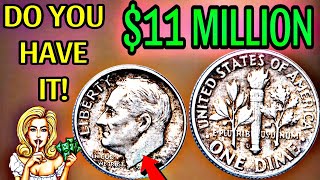 Top 10 Rare Roosevelt Dimes Worth Big Money Coins That Made Collectors Millionaires [upl. by Marys247]