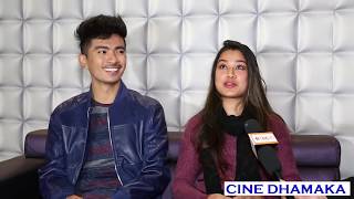 Riyasha Dahal Jibesh Gurung Funny Interview  Cinepati TV [upl. by Yurik520]