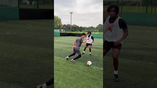 INSANE NUTMEG SKILLS football footballskills footballtraining [upl. by Boycey]