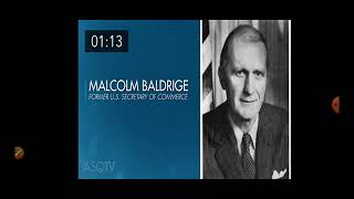 38 Malcom Baldrige National Quality Award [upl. by Leler]