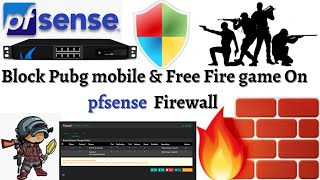 How to optimize pfsense firewall logs  Block pubg amp free fire on pfsense 272  Block online games [upl. by Kciregor]