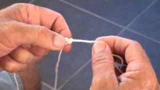 Bimini Twist with a perfection loop for use as a tippet [upl. by Atsylac710]