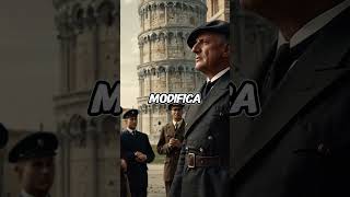 Mussolini desiderava che la Torre di Pisa fosse diritta😳history italia shorts [upl. by Daph620]