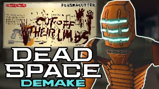 ISAAC CLARKE EN PLAYSTATION 1  DEAD SPACE DEMAKE [upl. by Yror54]