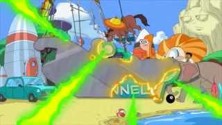 Phineas and Ferb  Youre Watching Disney Channel ident 1 NEW LOGO [upl. by Herzel]