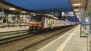 CFL 2022  2006 leaving Luxembourg railway station with regional train to Diekirch [upl. by Zahara]