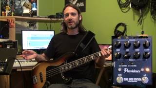 Providence Dual Bass Station Demo by Pete Griffin Full Version [upl. by Dranik]