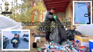 Boy Kalakal in Canada Bottle Refund 13230 CAN Balik Bote Palit Pera [upl. by Riffle]