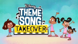 Disney Primos Theme Song Takeover 🎶  T Sisters  disneychannel [upl. by Itak]