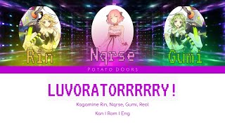 LUVORATORRRRRY Kagamine Rin Gumi Reol Nqrse Lyrics Kan I Rom I Eng [upl. by Babette]