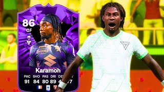 86 YANN KARAMOH FC PRO LIVE PLAYER REVIEW 🔥  EAFC 24 ULTIMATE TEAM [upl. by Buyer]