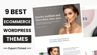 9 Best WordPress Themes for Ecommerce 2024  WordPress Ecommerce Theme [upl. by Nimsaj496]