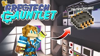 Fully Automated Basic Circuits ◽️ GregTech Gauntlet ATM9 EP02 [upl. by Englebert]