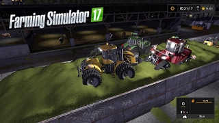 Multiplayer Farming Simulator 17 16  Ensilaje Máxima Cantidad [upl. by Lot969]