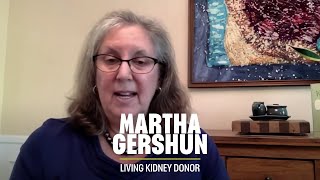 The LOVE Act  Living Kidney Donor  Martha Gershun [upl. by Caves]