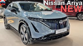 New Nissan Ariya 2024  Walkaround OVERVIEW exterior amp interior [upl. by Isewk]