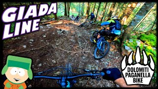 PAURA amp DELIRIO sulla GIADA LINE  Paganella Bikepark [upl. by Sadiras]