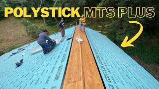 How to Install Polystick MTS Plus Underlayment  Tile Roofing Guide [upl. by Sutton]