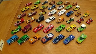 1974 Hot Wheels  Complete Redline Collection  Year By Year YBY [upl. by Akirdnwahs]