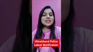 Uttrakhand Police Latest Notification  Uttrakhand Police Constable Form Fillup  Uttrakhand Police [upl. by Isdnil]