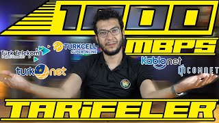 1000 MBPS TARİFELER  1 Gbps Bağlantı Nerede Ne Kadar [upl. by Assirat]