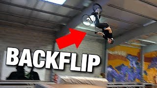 JAI VOULU ESSAYER BACKFLIP EN BMX [upl. by Bolme]