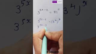 Square short trick  math magic trick  math short trick  maths shortfeed square mathstricks [upl. by Nessy]