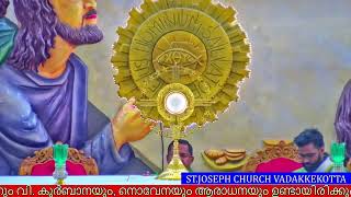 26 OCTOBER 2024  0630AM  HOLY MASS  STJOSEPHS CHURCH VADAKKEKOTTA [upl. by Vanny]