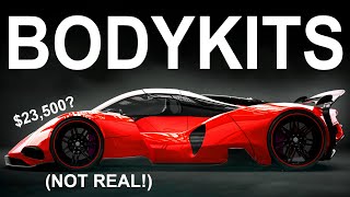 Top 5 Exotic Cars That Are ACTUALLY BODYKITS [upl. by Jahdiel310]