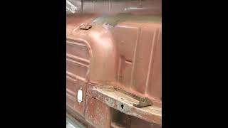 67 Mustang Stripping undercoating with Dry ice blasting [upl. by Darrel]