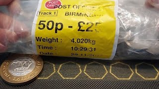 50p Hunt 33 Book 2 Much Better Birmingham Sealed Bags 17124 [upl. by Jaime]