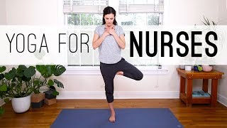 Yoga For Nurses  Yoga With Adriene [upl. by Hibbitts]