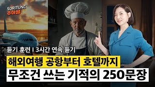 해외여행에서 무조건 쓰는 기적의 250문장 l 3시간 몰아보기 [upl. by Jar]