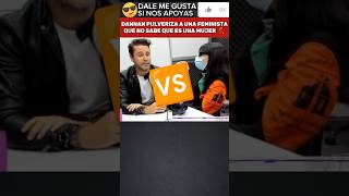 🚨I EMMANUEL DANNAN PULVERIZA A UNA FEMINISTA QUE NO SABE QUE ES UNA MUJER 💃 [upl. by Angelis874]