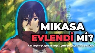 Mikasa Evlendi Mi Sondaki Solucan Ne Anlama Geliyor AOT Devam mı Edecek [upl. by Hum]