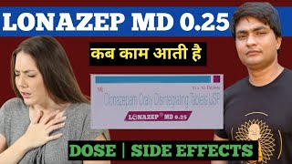 lonazep md 025 hindi  lonazep md 025 mg tablet uses in hindi  lonazep md [upl. by Samohtnhoj]