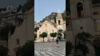 A glimpse of Taormina italy italyvibes travel [upl. by Modnar]