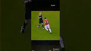 Rooney angry volley rooney volly referee argument football classic manchesterunited shorts [upl. by Anastice]