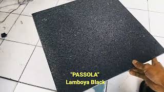 Keramik 40x40 Passola Lamboya Black [upl. by Pearla]