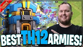 Best TH12 Attacks for War and CWL Mismatches  Clash of Clans [upl. by Ellehcam]