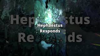 Hephaestus responds to Hera  Hades 2 hades2 [upl. by Ludvig]