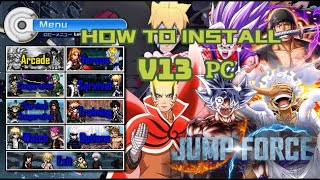 HOW TO INSTALL JUMP FORCE MUGEN V13 ON PC [upl. by Edward]